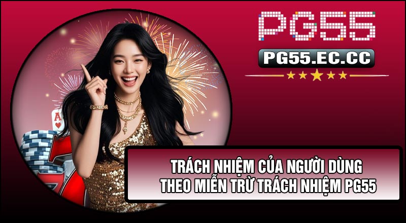 Trách nhiệm của người dùng theo Miễn Trừ Trách Nhiệm PG55