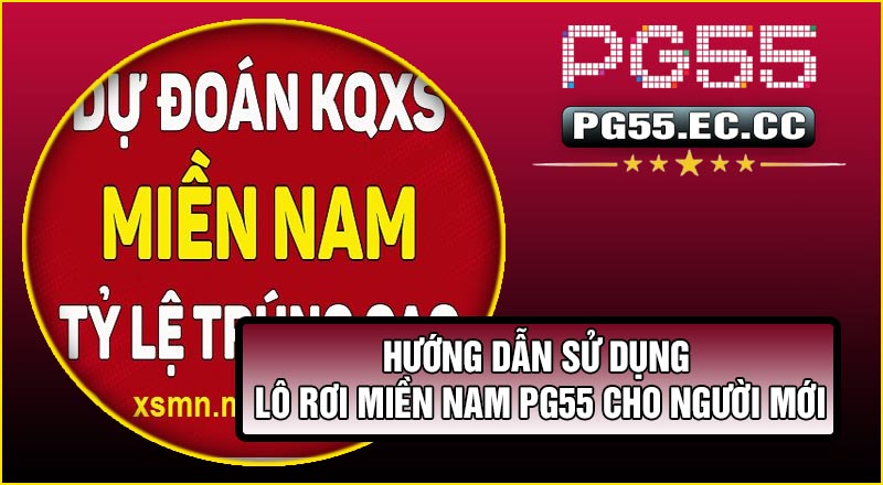 Hướng dẫn sử dụng Lô Rơi Miền Nam PG55 cho người mới
